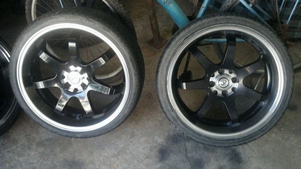 แม็ก Te38 ขอบ 18 กว้าง 7.5 ขนาด 4 รู 100/114