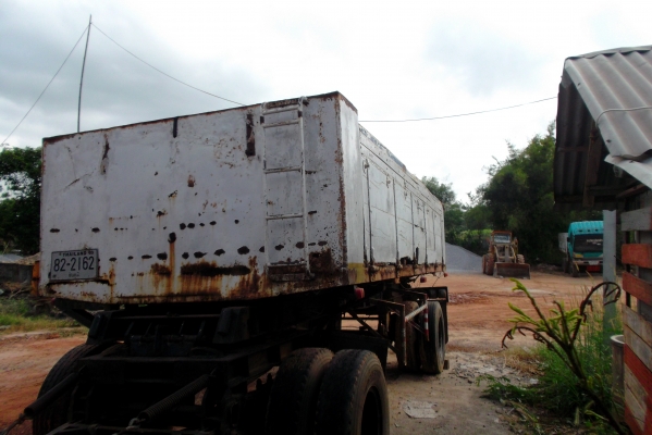 ขายด่วนหางพ่วงดรั้ม2เพลายาว6.4เมตรราคาถูก185000บาท