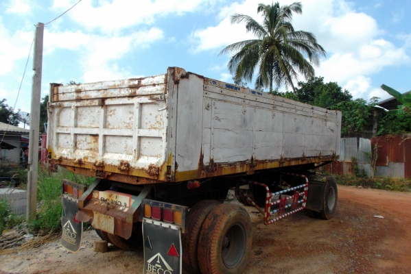 ขายด่วนหางพ่วงดรั้ม2เพลายาว6.4เมตรราคาถูก185000บาท