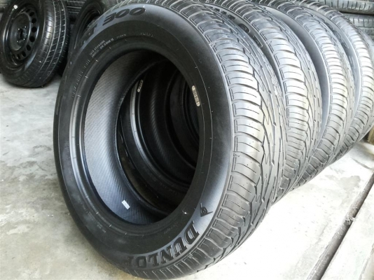 ยาง dunlop sp sport 300 185/65r15 ยางติดฮอนด้าฟรีด 2013
