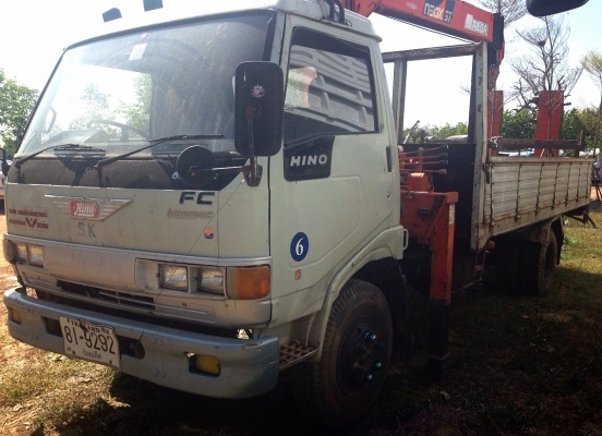 **680,000 บ.ต่อรอง**ขาย6ล้อติดเครน FC2WHLA 120HP ซุปเปอร์เสี่ยห้างแท้ เครื่องเดิมเกียร์เดิม WO4D 120แรง แห้งๆเครื่องแน่นดี ชวงล่างFหน้า-หลัง คัสซีสวยไม่ปะไม่ดาม กระบะเหล็กพื้นเหล็ก 5ม.สภาพดีไม่ผุ หัวบางเดิม ภายในดีคอนโซลดี พ.พาวเวอร์ ยางดี6เส้น ติดเครน ME