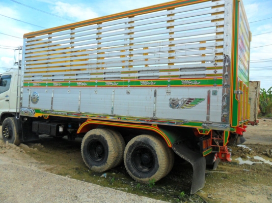 Hino Mega 260 แรง ปี 48 ทรงพืชไร่ อู่คลองม่วงชลบุรี มีระบบลากพ่วง สวยพร้อมใช้