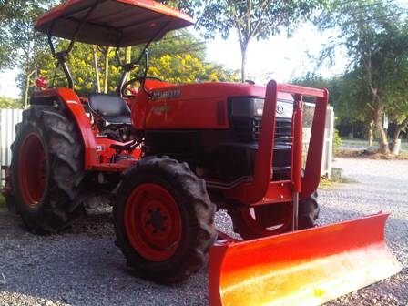 ขายรถไถ Kubota L 4508 (4WD) พร้อมดันหน้าและผานหลัง ขายรถไถ Kubota L 4508 (4WD) พร้อมดันหน้าและผานหลัง