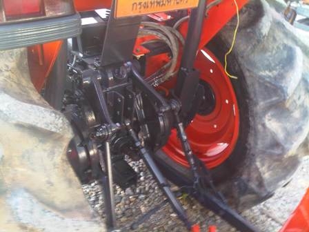 ขายรถไถ Kubota L 4508 (4WD) พร้อมดันหน้าและผานหลัง