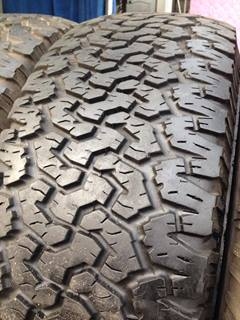 ยาง BF GOODRICH ALLTERRAIN 315-70-17 ดอกเป็นกำแพง สวยๆ ถูกๆครับ ยาง BF GOODRICH ALLTERRAIN 315-70-17 ดอกเป็นกำแพง สวยๆ ถูกๆครับ