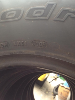 ยาง BF GOODRICH ALLTERRAIN 315-70-17 ดอกเป็นกำแพง สวยๆ ถูกๆครับ ยาง BF GOODRICH ALLTERRAIN 315-70-17 ดอกเป็นกำแพง สวยๆ ถูกๆครับ