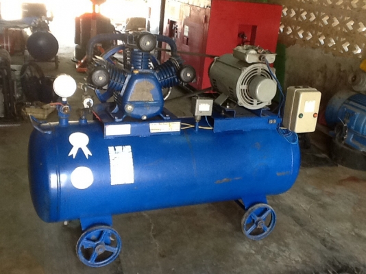 ปั๊มลมลูกสูบ5แรงม้า ถัง260ลิตร ไฟบ้าน 0833554933