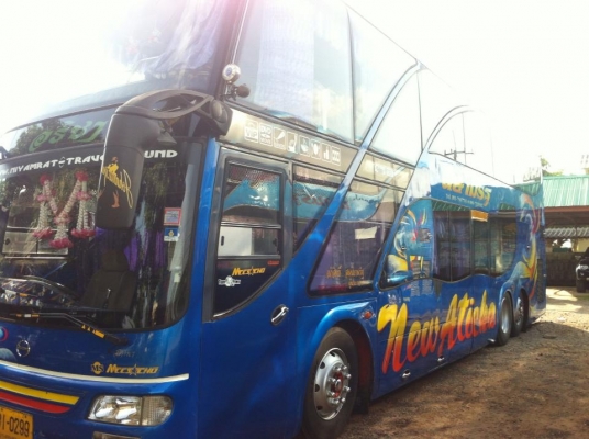 ขายรถบัส 8 ล้อ สองชั้น 6D40