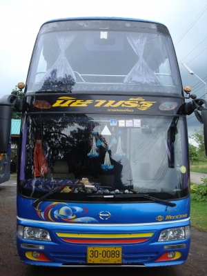 ขายรถบัส 8 ล้อ สองชั้น 6D40