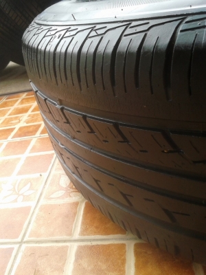 แม็กssr18"(1คู่)กว้าง8.ET20.ก้านยกใส่ 6รู +ยาง265/60/18 มี1คู่ 6500 บ.