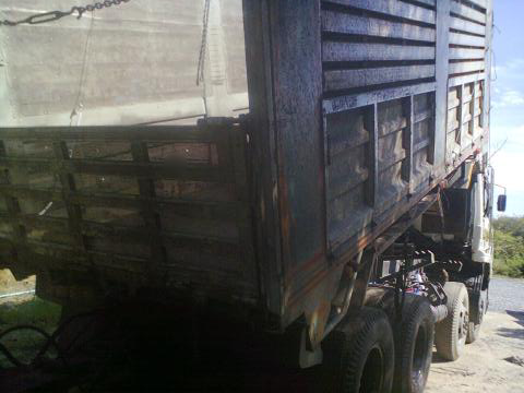 ขายรถบรรทุกสิบล้อพ่วงดั๊มพ์ Nissan CW430 เครื่อง 275 แรง แม่ 12 ล้อยังไม่ลงเล่ม ลูก 2 คาน