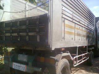 ขายรถบรรทุกสิบล้อพ่วงดั๊มพ์ Nissan CW430 เครื่อง 275 แรง แม่ 12 ล้อยังไม่ลงเล่ม ลูก 2 คาน