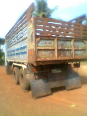 ขายรถบรรทุกสิบล้อดั๊มพ์ HINO F17 วางเครื่อง F18 HO7C 185 แรง เกียร์เดิม 2 เพลาดั๊มพ์มิเนียม