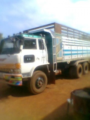 ขายรถบรรทุกสิบล้อดั๊มพ์ HINO F17 วางเครื่อง F18 HO7C 185 แรง เกียร์เดิม 2 เพลาดั๊มพ์มิเนียม