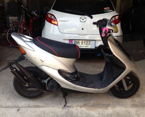 ***ขาย Honda ZX ดิสก์เบรคหน้า สตาร์ทมือ+เท้าใช้งานได้***