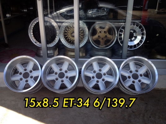 ขายล้อ BORLI ขอบ 15x8.5 ET-34 6/139.7 ออฟลึก 4 นิ้ว หล่อๆ ครับ