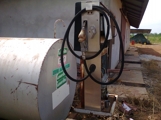 ถังน้ำมัน พร้อมหัวจ่าย ตามสภาพ ขายถูกๆๆๆ