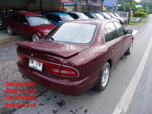 ขาย Mitsubishi Galant สีแดงสวยๆ ปี 40 ราคา 75,000 บาท +++++++++