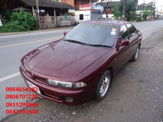 ขาย Mitsubishi Galant สีแดงสวยๆ ปี 40 ราคา 75,000 บาท +++++++++