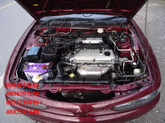 ขาย Mitsubishi Galant สีแดงสวยๆ ปี 40 ราคา 75,000 บาท +++++++++