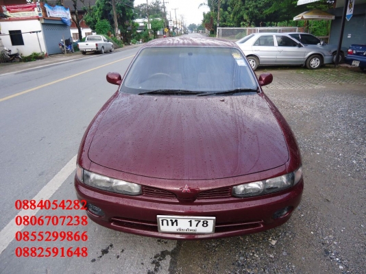 ขาย Mitsubishi Galant สีแดงสวยๆ ปี 40 ราคา 75,000 บาท +++++++++