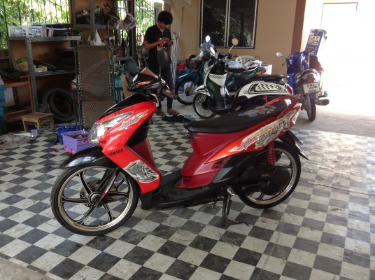 ขาย!!!มีโอ ล้อแม็ก ปี52 รถเครื่องดีคับ มีเล่มทะเบียนครบ ภาษีไม่หมด