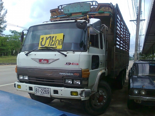 สิบล้อ HINO FL17 เครื่องดี คัสซีสวย เครื่ิอง 185 แรงม้า รุ่นพิเศษคัสซีใหญ่ เจ้าอินทรีย์ ราคาต่อรองได้