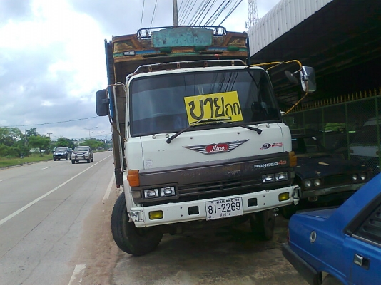 สิบล้อ HINO FL17 เครื่องดี คัสซีสวย เครื่ิอง 185 แรงม้า รุ่นพิเศษคัสซีใหญ่ เจ้าอินทรีย์ ราคาต่อรองได้
