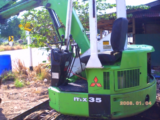 ขายแบคโฮMITSUBISHI Mx35 สภาพสวย