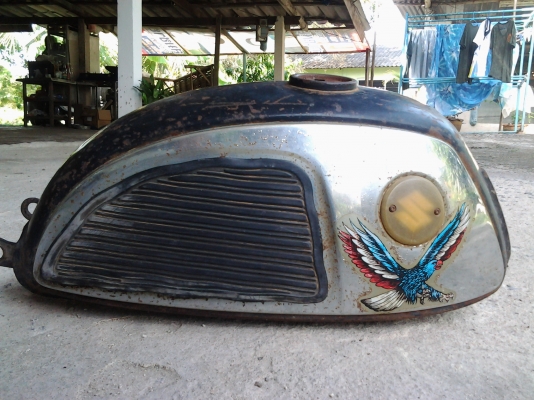 ขายถังk125 m2 ยาง+โลโก้ ไม่ผุ 1500 บาท