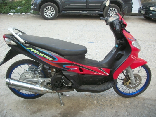 nouvo  ตัาเก่า  สีสวย   เครื่องเงียบ   รถใช้มือเดียว