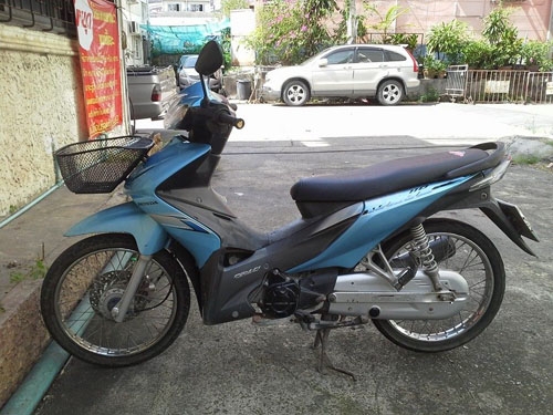 wave 110 I ปี 53 หลุดจำนำ ไม่มีเล่ม โอนไม่ได้ แต่มีสัญญาซื้อขายให้ สำเนาหน้าเล่ม ต่อภาษี พรบ.ได้ปกติจ้า ใช้ตจว.คุ้มๆๆๆ  14,000 รวมส่งฟรีทั่วประเทศจ้า