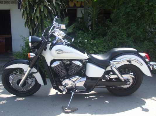 ขาย SHADOW classic 400 ปี02 เก็บงานใหม่ ทูโทน แต่งพาวเดอร์โค๊ต <<สรรพสามิต>>