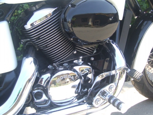 ขาย SHADOW classic 400 ปี02 เก็บงานใหม่ ทูโทน แต่งพาวเดอร์โค๊ต <<สรรพสามิต>>