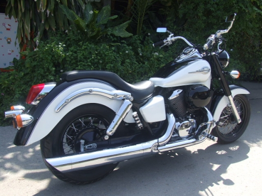 ขาย SHADOW classic 400 ปี02 เก็บงานใหม่ ทูโทน แต่งพาวเดอร์โค๊ต <<สรรพสามิต>>