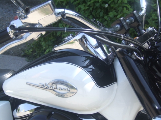 ขาย SHADOW classic 400 ปี02 เก็บงานใหม่ ทูโทน แต่งพาวเดอร์โค๊ต <<สรรพสามิต>>