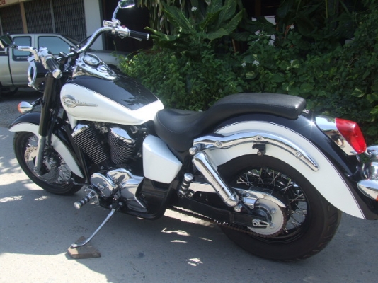 ขาย SHADOW classic 400 ปี02 เก็บงานใหม่ ทูโทน แต่งพาวเดอร์โค๊ต <<สรรพสามิต>>