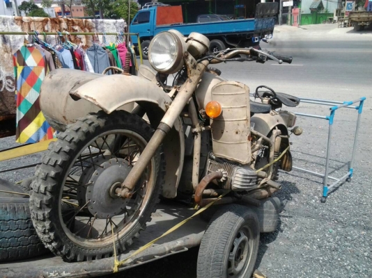 ขาย อูราล ไซด์คาร์ รถสมัยสงครามเวียดนาม รถหายาก