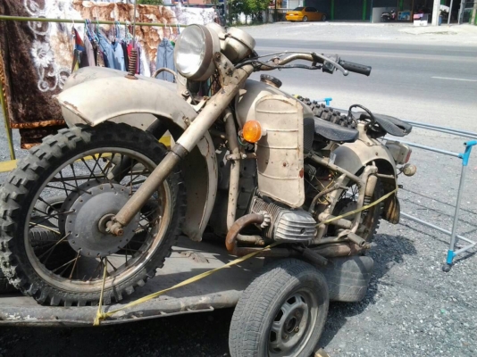 ขาย อูราล ไซด์คาร์ รถสมัยสงครามเวียดนาม รถหายาก