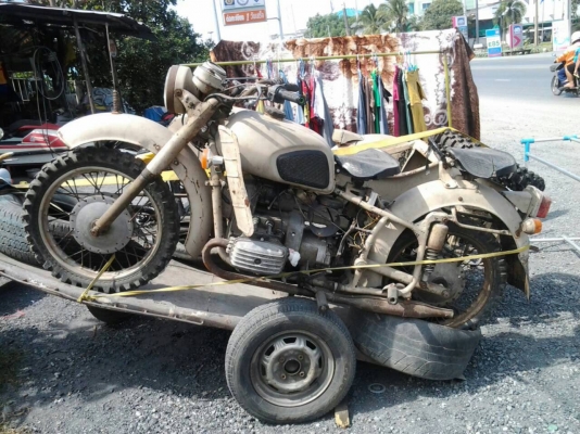 ขาย อูราล ไซด์คาร์ รถสมัยสงครามเวียดนาม รถหายาก