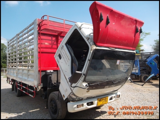 ขายด่วน รถบรรทุก 6 ล้อ ISUZU NQR 150 แรง EURO-2 รถห้างแท้ ปี50 ช่วงยาว 5.5M สภาพสวย พร้อมใช้งาน ราคาสุดคุ้ม