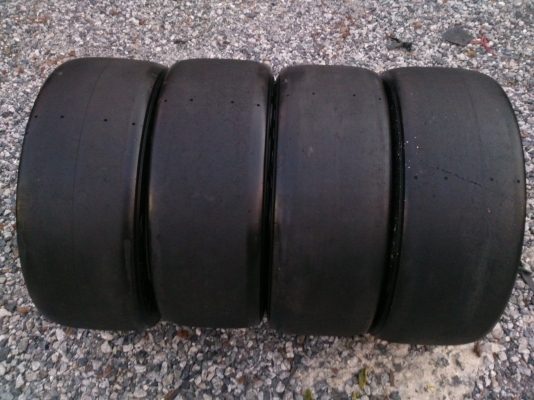 ขายยาง ดริฟ KUMHO 190/570R15 ยางปี11 จำนวน 1 ชุด