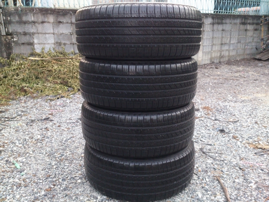 ขายยาง บริสโตร์ TULANZA EL42 ขนาด 235/55R17 MADE IN JAPAN ยางสัปดาห์ที่31 ปี12 (ไม่มีปะ) 1 ชุด