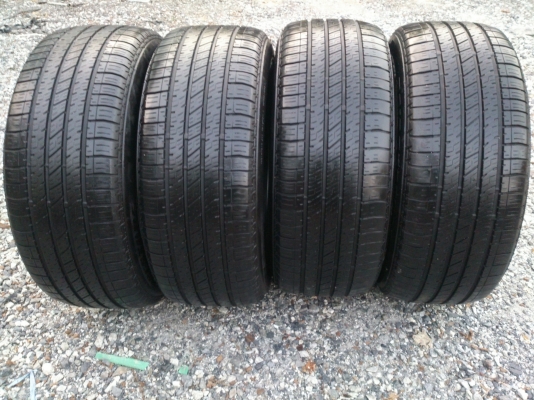 ขายยาง บริสโตร์ TULANZA EL42 ขนาด 235/55R17 MADE IN JAPAN ยางสัปดาห์ที่31 ปี12 (ไม่มีปะ) 1 ชุด
