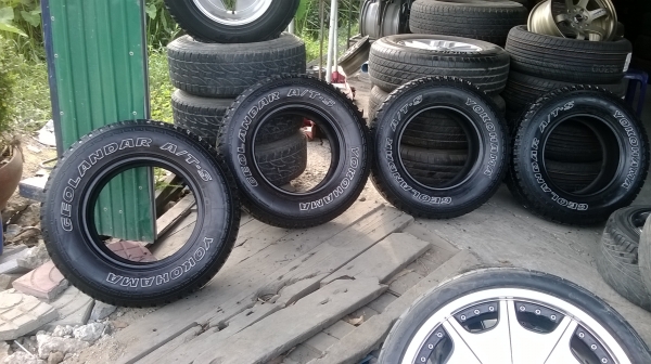 ขายยาง 235  70 15 YOKOHAMA ชุดละ6500