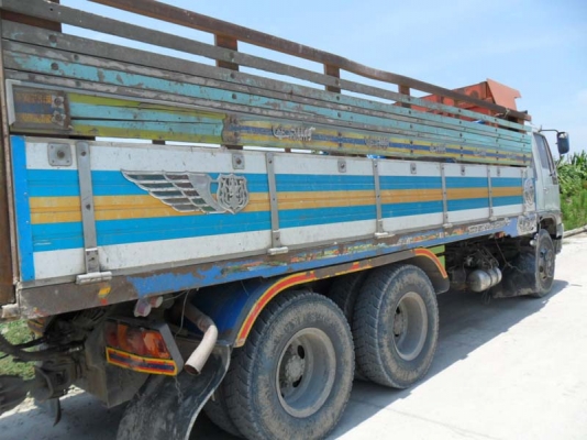 Hino FM3M แก๊ส CNG 6 ถัง  เดิม แม่ลูก วิ่งได้เลย