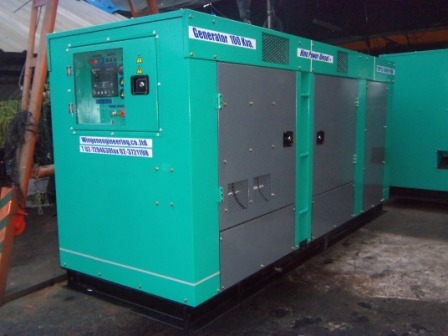 ขายเครื่องปั่นไฟนำเข้าประกอบใหม่ 125 Kva.รับประกัน 6  เดือน
