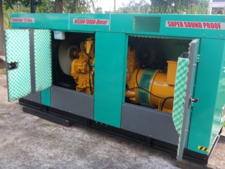 ขายเครื่องปั่นไฟนำเข้าประกอบใหม่ 125 Kva.รับประกัน 6  เดือน