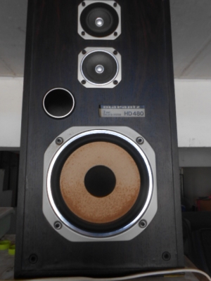 ตู้ลำโพง8นิ้ว3ทาง marantz รุ่น HD 480 1คู่