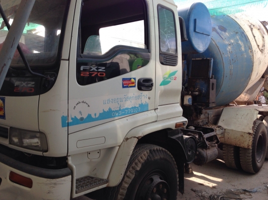 ขายISUZU DECA FXZ 270 แรงม้า รถคอนกรีตผสมเหลว (รถโม่ปูน)